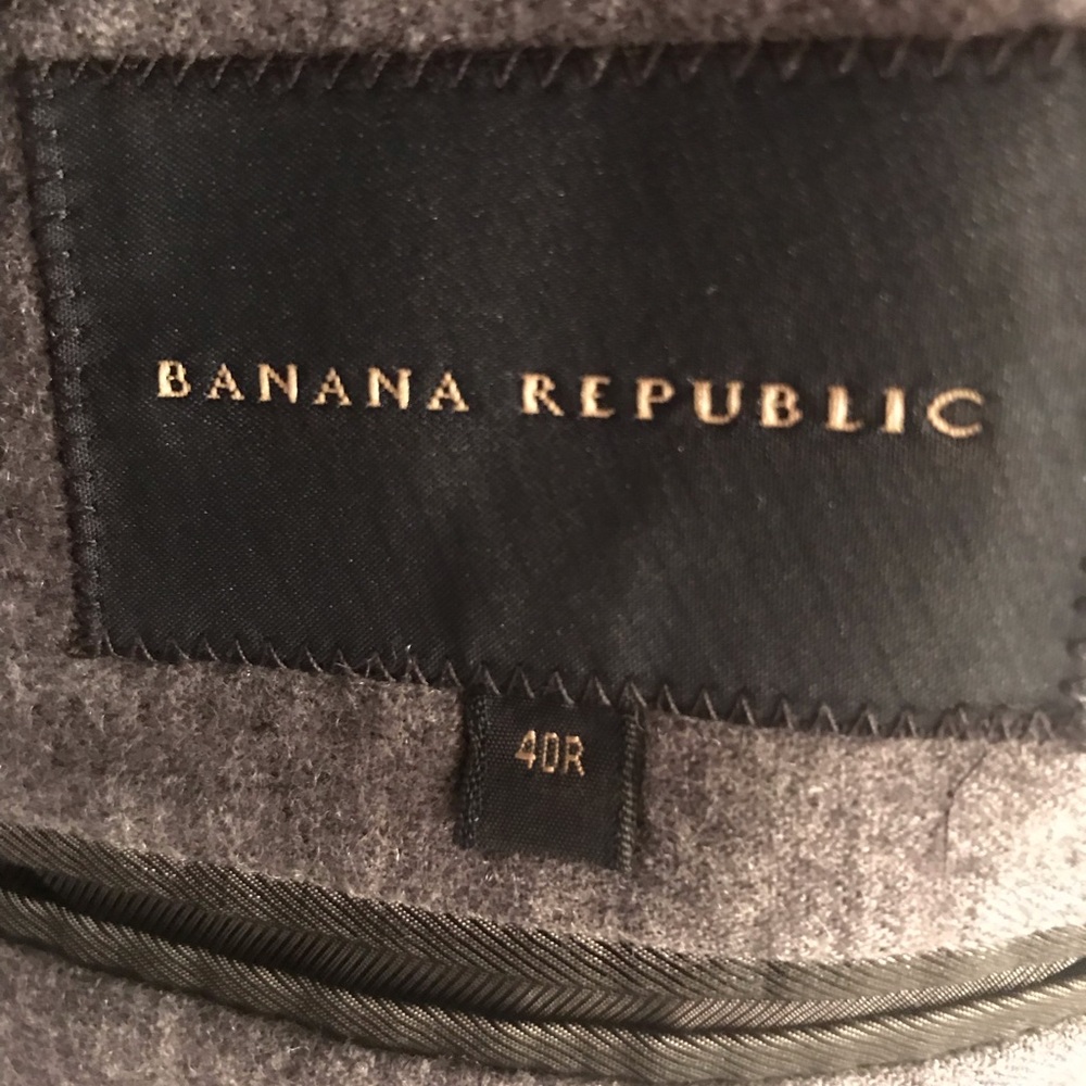 Banana Republic 100% Wool pinstriped jacket